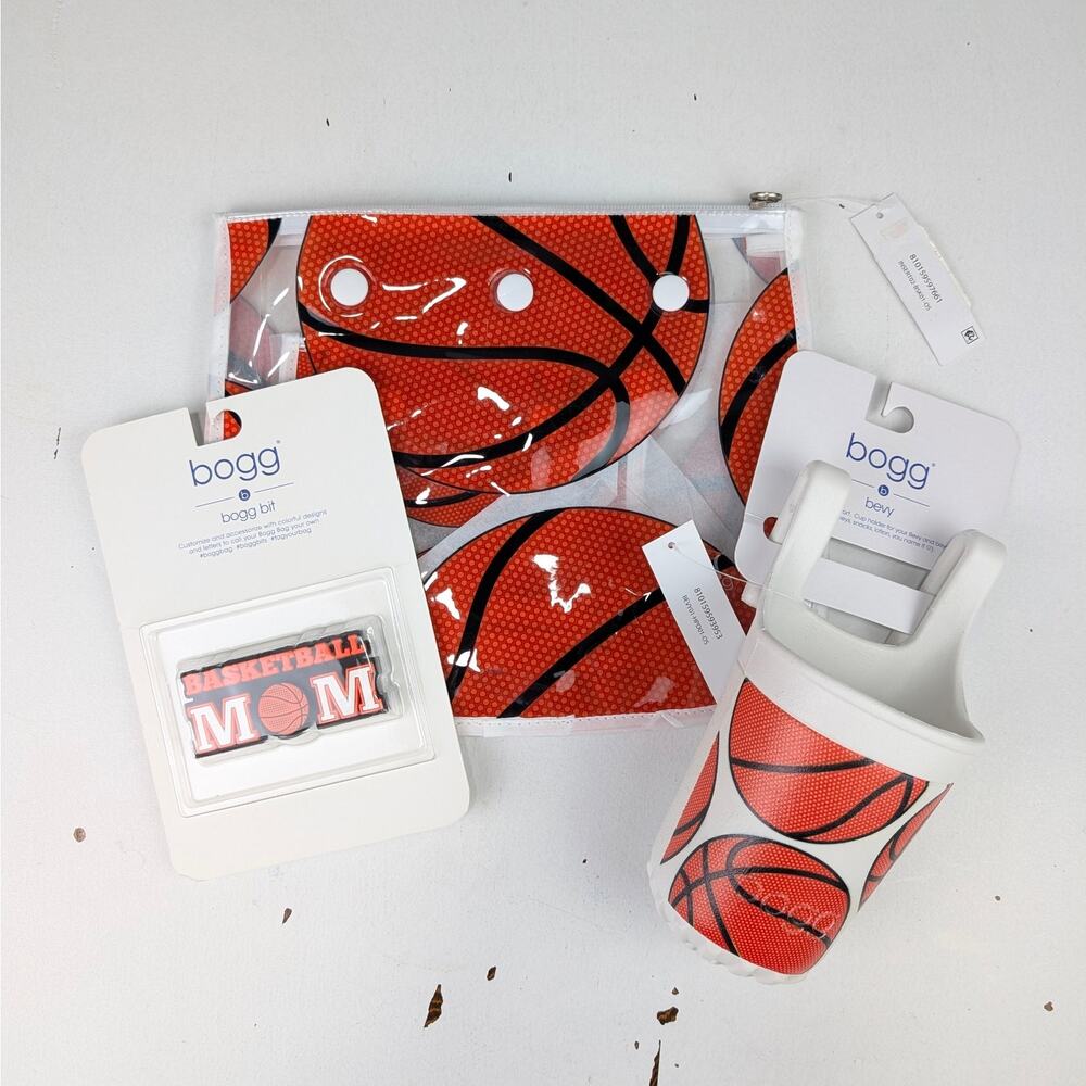 Bogg Basketball Bundle - Bevy, Charm & Insert Pouch